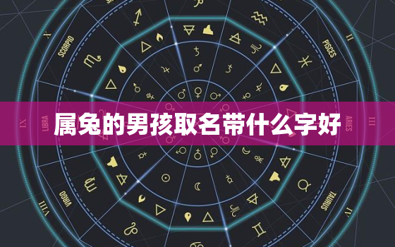 属兔的男孩取名带什么字好，2023年最旺男孩名字