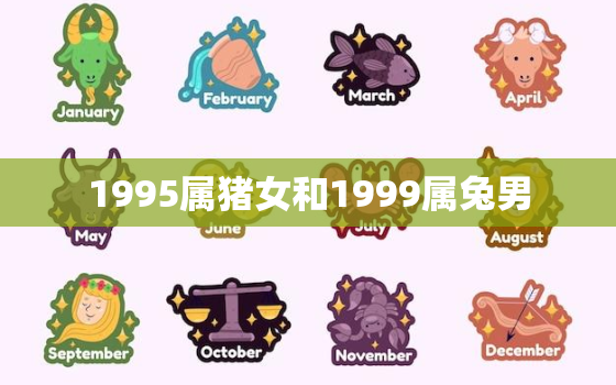 1995属猪女和1999属兔男，1995属猪女和1999属兔男的婚姻怎么样