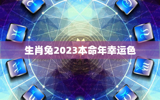 生肖兔2023本命年幸运色，2023年属兔的本命年可以结婚吗