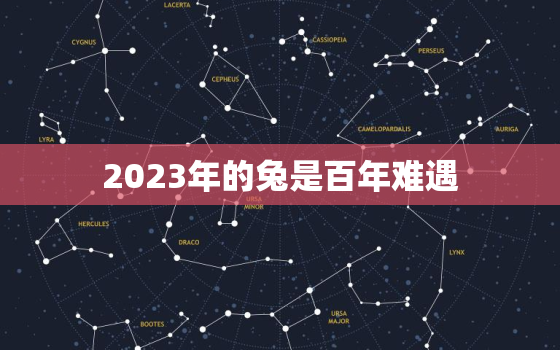 2023年的兔是百年难遇，2023年兔本命年的大忌