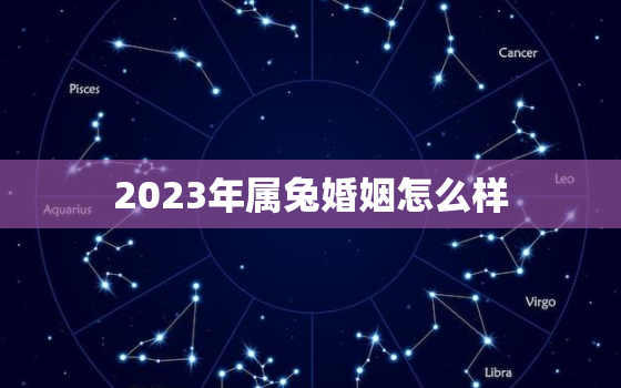 2023年属兔婚姻怎么样，2023年属兔的是什么命配什么