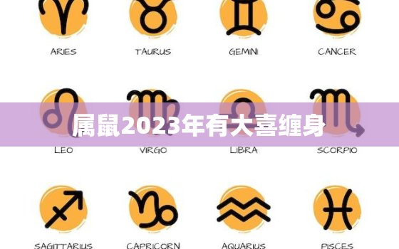 属鼠2023年有大喜缠身，属鼠的2023年运势和财运怎么样