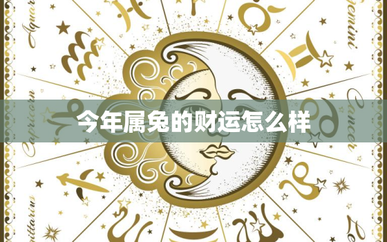 今年属兔的财运怎么样，今年属兔的财运和运气