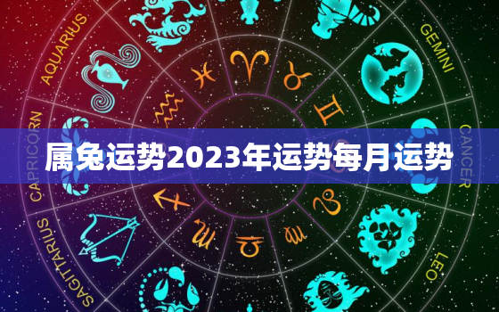 属兔运势2023年运势每月运势，属兔2023年运势及运程详解每月