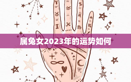 属兔女2023年的运势如何，2023年生肖兔女一年运势