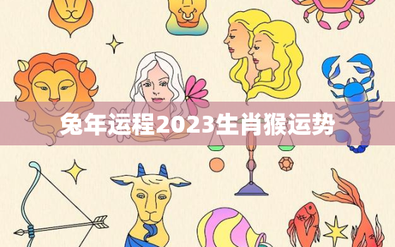 兔年运程2023生肖猴运势，生肖兔2023年运势及每月运势