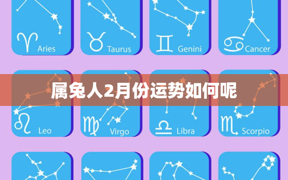 属兔人2月份运势如何呢，属兔2月份运势怎么样