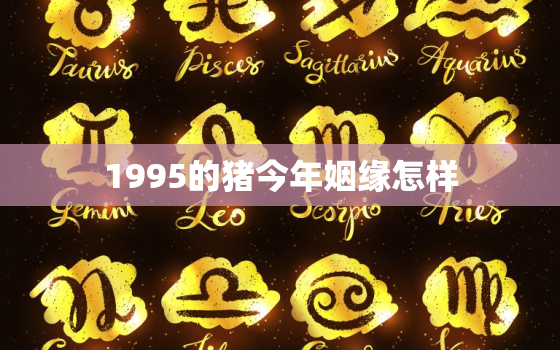 1995的猪今年姻缘怎样，1995的猪今年姻缘怎样羊