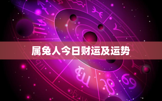 属兔人今日财运及运势，属兔的今年的运气怎么样