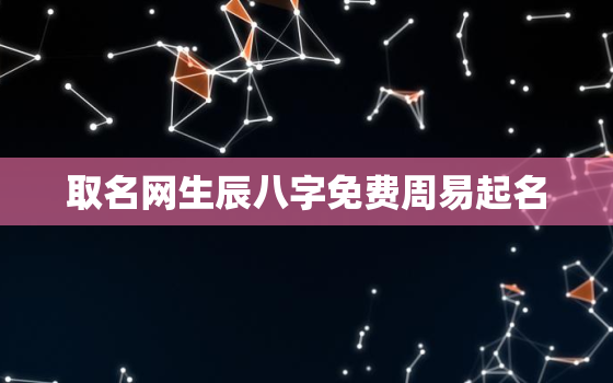 取名网生辰八字免费周易起名，取名网生辰八字免费周易起名属狗男宝