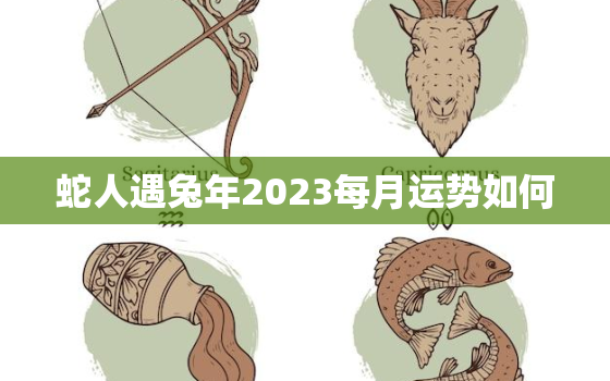 蛇人遇兔年2023每月运势如何，77年属蛇47岁有一灾