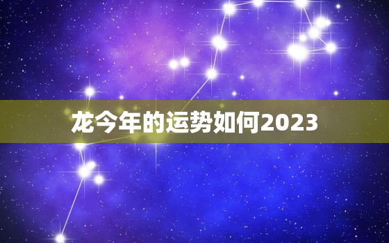 龙今年的运势如何2023，鸡今年的运势如何2023