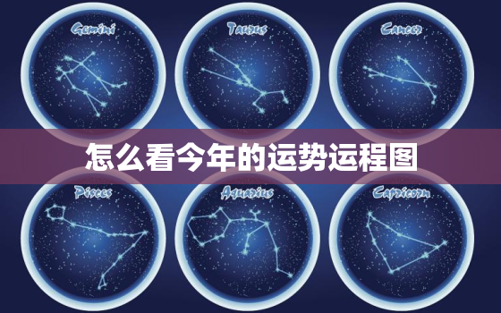 怎么看今年的运势运程图，如何测算今年运势