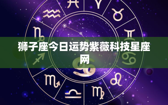 狮子座今日运势紫薇科技星座网，狮子座今日运势星座屋