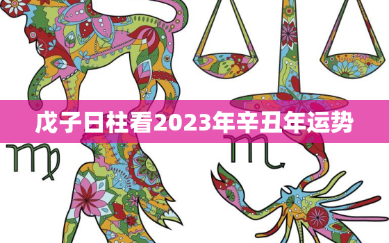 戊子日柱看2023年辛丑年运势，戊子日逢辛丑年运势