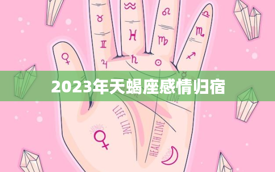 2023年天蝎座感情归宿，2023年注定和旧爱复合的星座