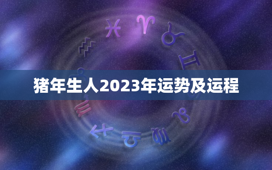 猪年生人2023年运势及运程，猪年生人2023年运势及运程颜色